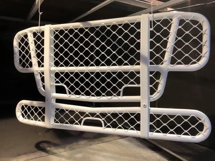 Powder coated motorcycle frame and autograss buggy chassis by Hereford Coatings