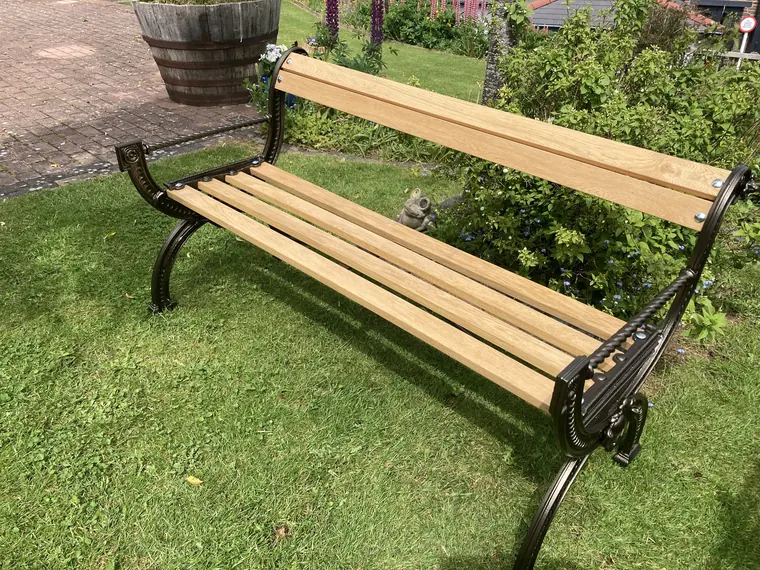 Powder coated garden furniture and metalwork by Hereford Coatings